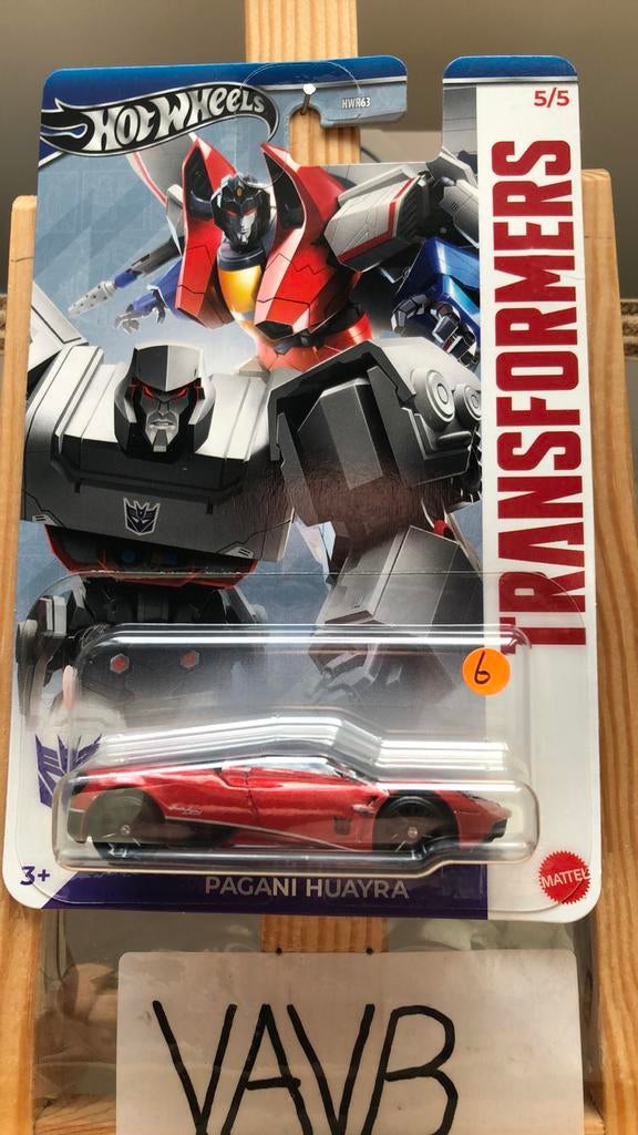 11 pagani huayra Hot Wheels Hotwheels VAVB nieuw, Ophalen of Verzenden, Nieuw, Auto