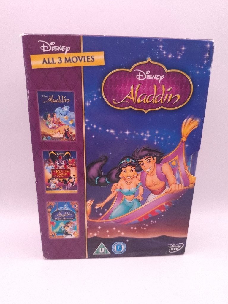 Aladdin boxset 3 films dvd, Cd's en Dvd's, Import, Tekenfilm, Engels, Ophalen of Verzenden