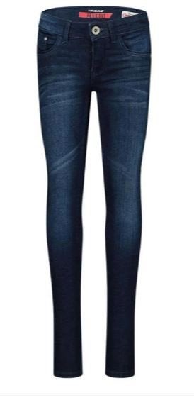 VINGINO flex fit jeans Bernice deep dark maat 12/152. NIEUW!, Kinderen en Baby's, Kinderkleding | Maat 152, Broek, Nieuw, Vingino