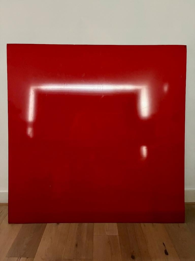 Red whiteboard 120x120cm, Ophalen, Gebruikt, Whiteboard