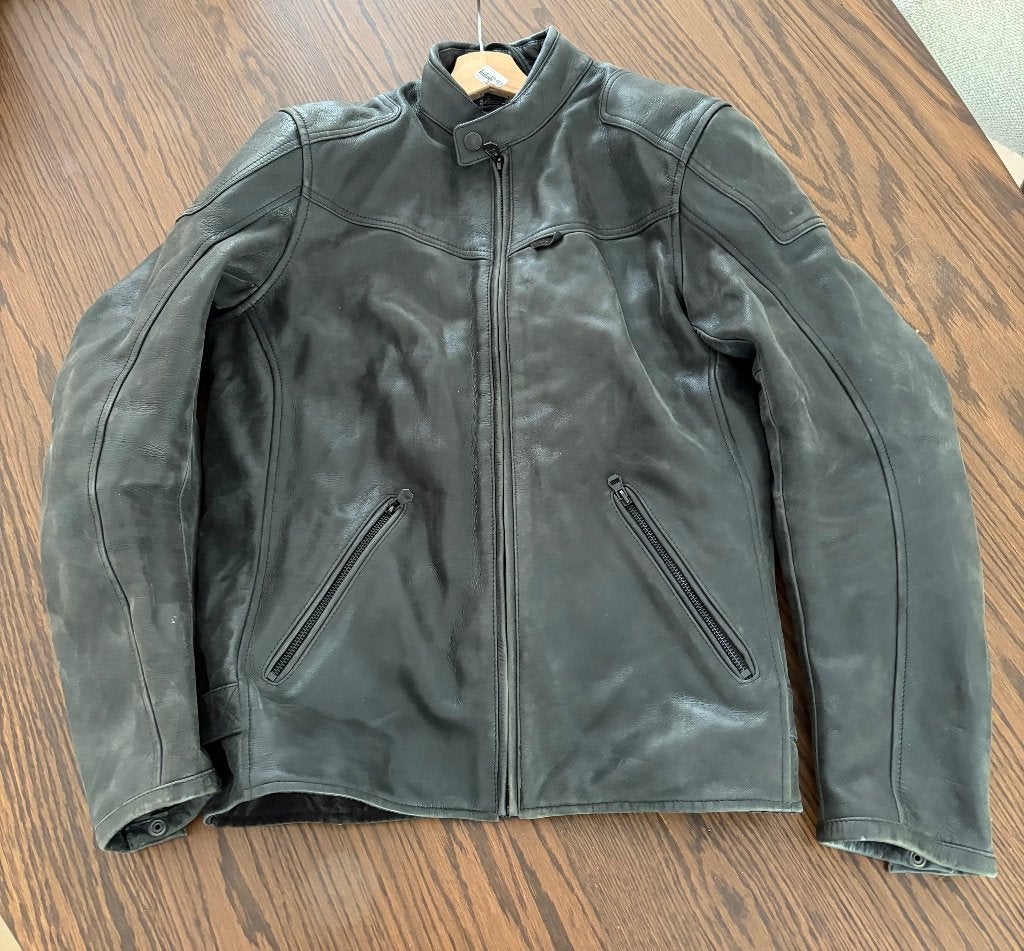 Leren motorjas Rev’it Revit Sherwood maat 50 (L), Heren, Jas | leer, Ophalen of Verzenden, Rev'it