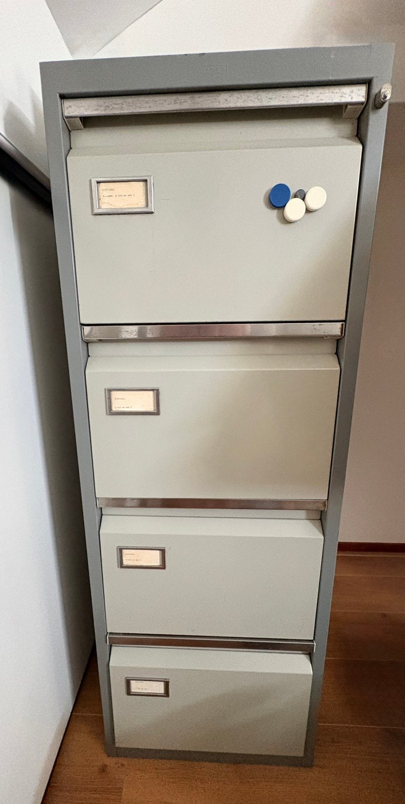 Stalen Archiefkast, Ophalen, Gebruikt, 25 tot 50 cm