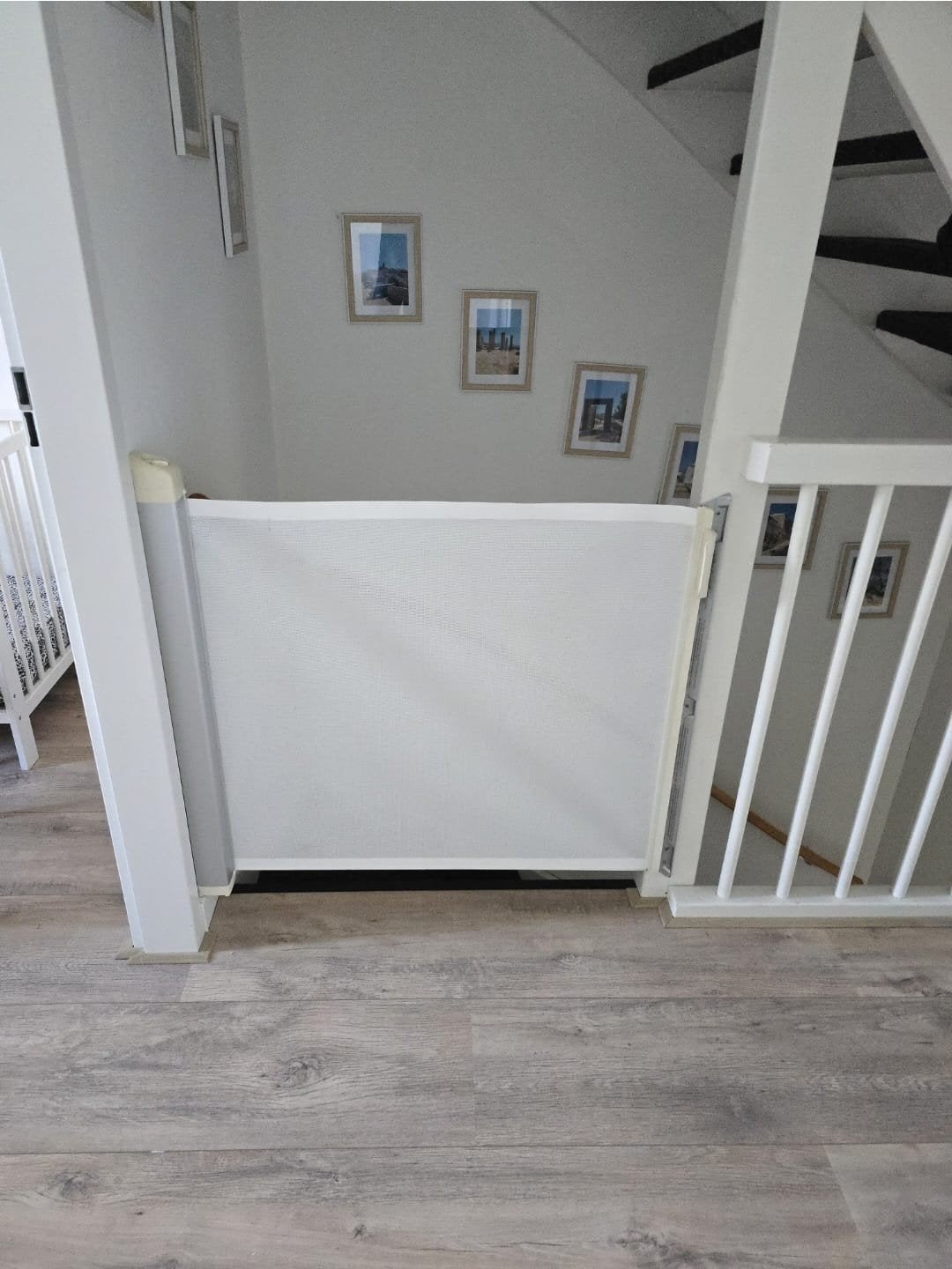 lascal kiddyguard avant traphekje, Kinderen en Baby's, Traphekjes, Ophalen of Verzenden, 115 cm of meer, Oprolhekje