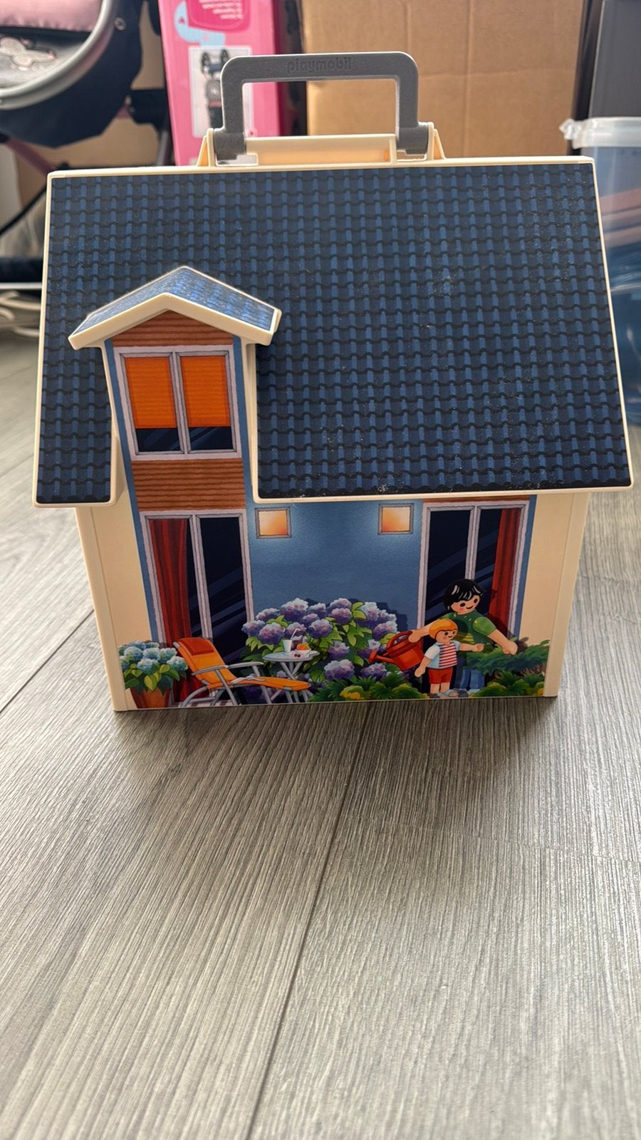 Playmobil speelhuis en ijsverkoper, Ophalen of Verzenden, Zo goed als nieuw