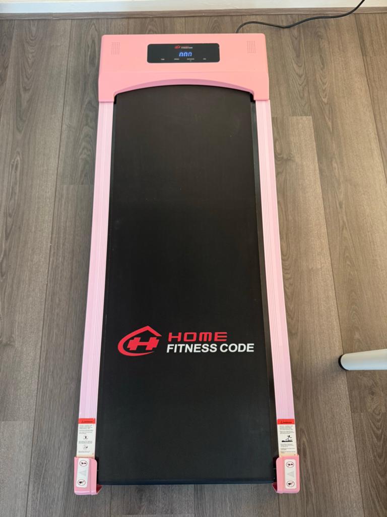 Roze Home Fitness Code Loopband - Compact & Modern, Ophalen, Zo goed als nieuw, Metaal, Loopband