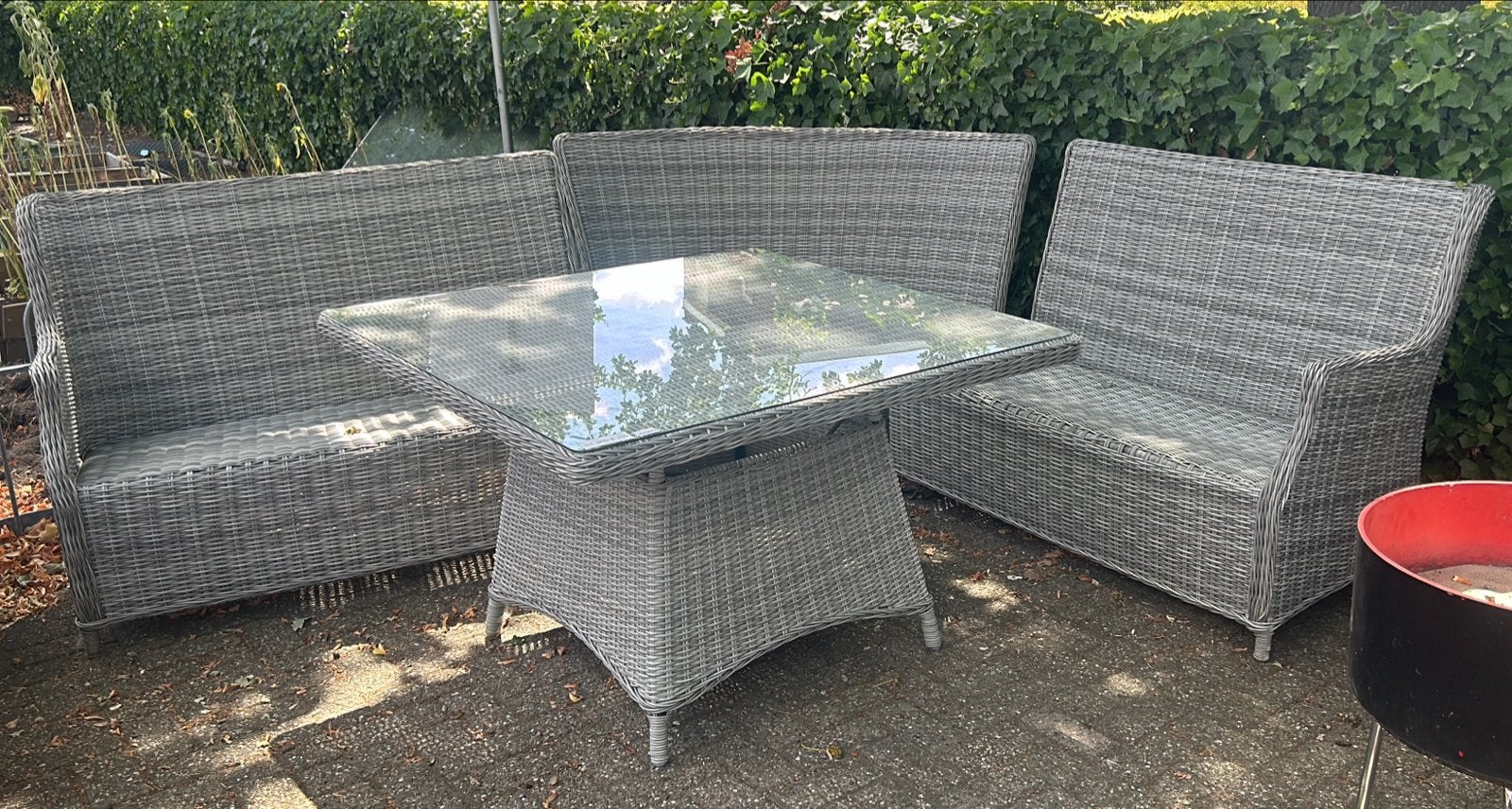 Bois le Duc Loungeset, Ophalen, 6 zitplaatsen, Zo goed als nieuw, Loungeset