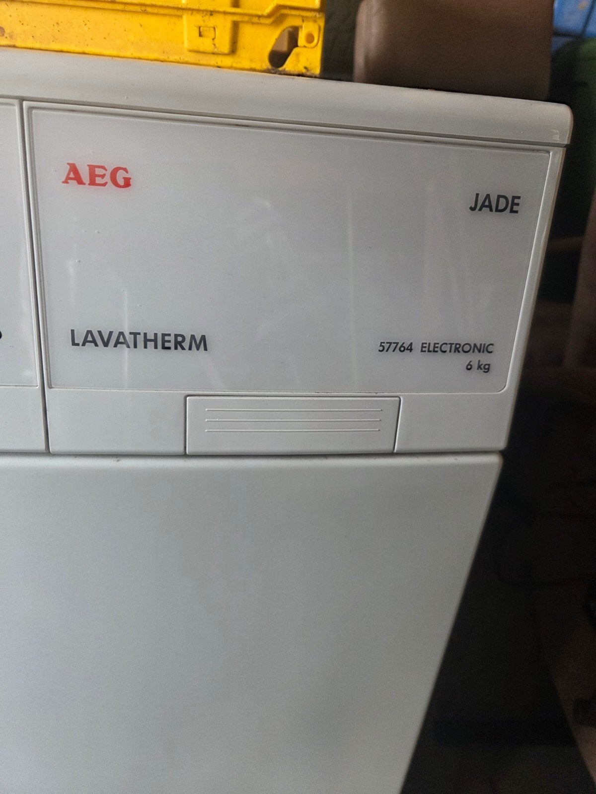 AEG Lavatherm 57764 Electronic 6 kg wasdroger, Witgoed en Apparatuur, Ophalen, Gebruikt, Luchtafvoer, 4 tot 6 kg