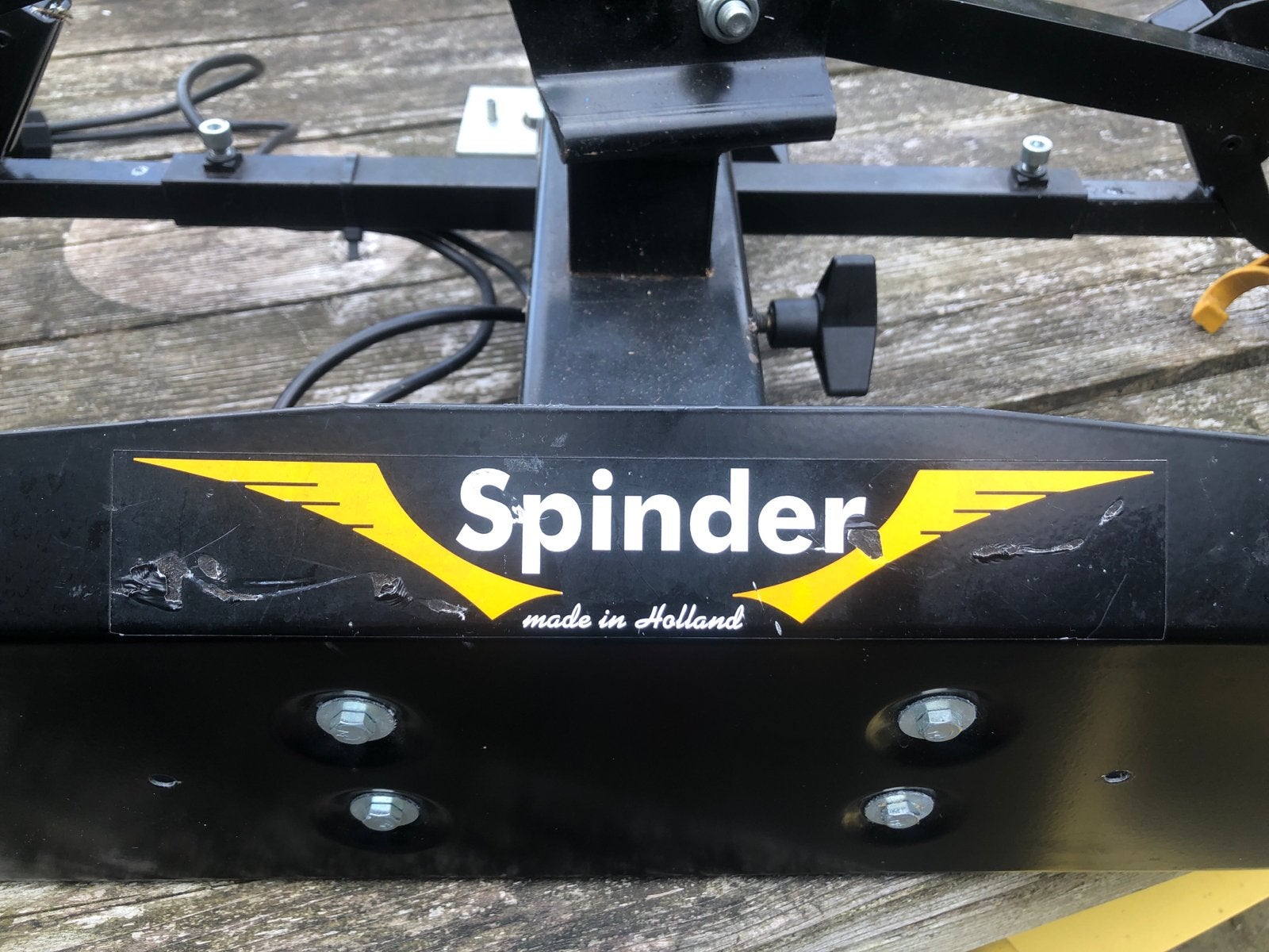 Spinder Hawk Trekhaak Fietsendrager - Made in Holland, Ophalen, 2 fietsen, Gebruikt, Trekhaakdrager