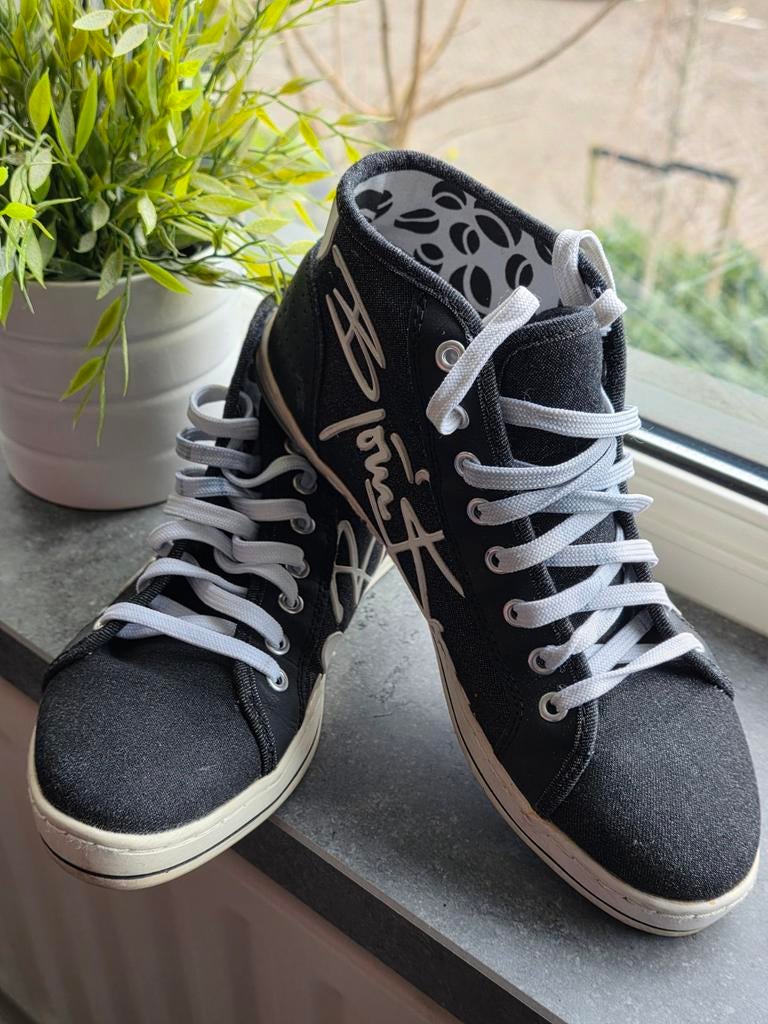 BJORN BORG dames sneakers mt 38, Ophalen of Verzenden, Gedragen, Zwart, Sneakers of Gympen