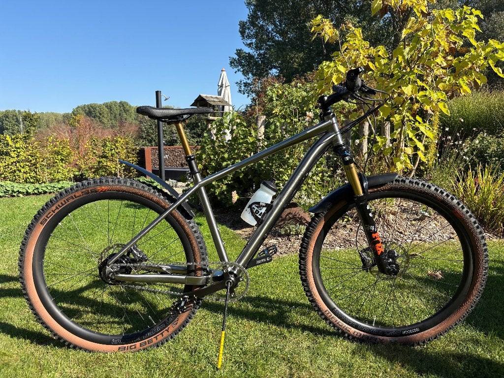 Titanium Idworx Rockn Rohler (Rohloff naaf), Hardtail, Heren, 45 tot 49 cm, Zo goed als nieuw