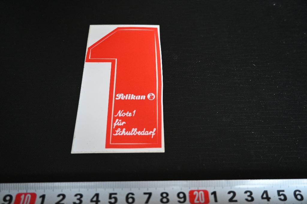 sticker PELIKAN Note 1 für Schulbedarf, Ophalen, Zo goed als nieuw
