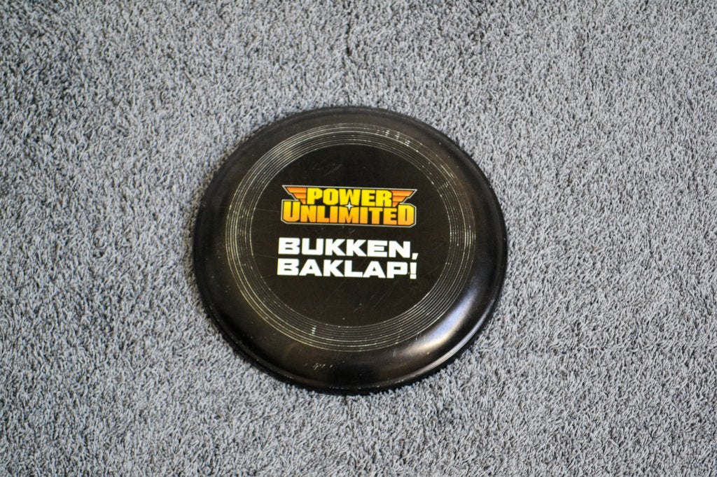 Te koop: originele Power Unlimited frisbee, Ophalen of Verzenden, Gelezen, Overige typen