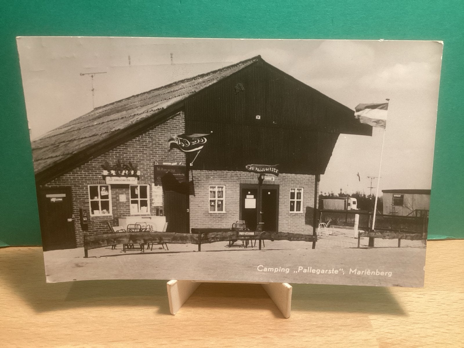 Camping Pallegarste, Marleberg.   655, Ophalen of Verzenden, 1960 tot 1980, Gelopen, Overijssel