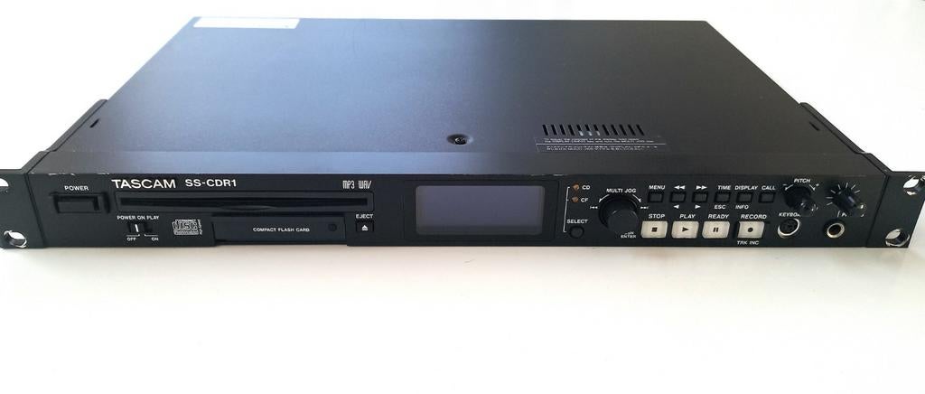 TASCAM SS-CDR1 Player/ Recorder
CD - Flash card, Ophalen of Verzenden, Zo goed als nieuw, Audio