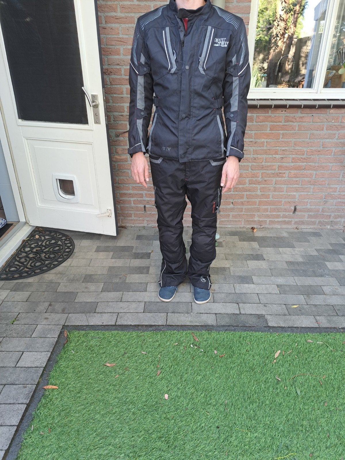 Fastway motorpak textiel maat 52, Ophalen of Verzenden, Tweedehands, Combipak