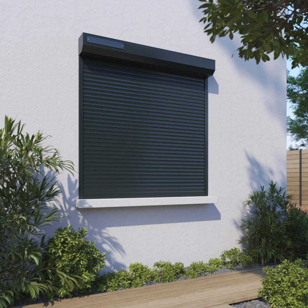 Nieuw Antraciet Grijs Solar Rolluik - 1900x1450, Doe-het-zelf en Verbouw, Rolluiken, Ophalen, 100 tot 150 cm, 150 tot 200 cm, Nieuw