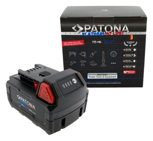 Platinum 18V battery Milwaukee M18 with USB-C input output, Verzenden, Nieuw