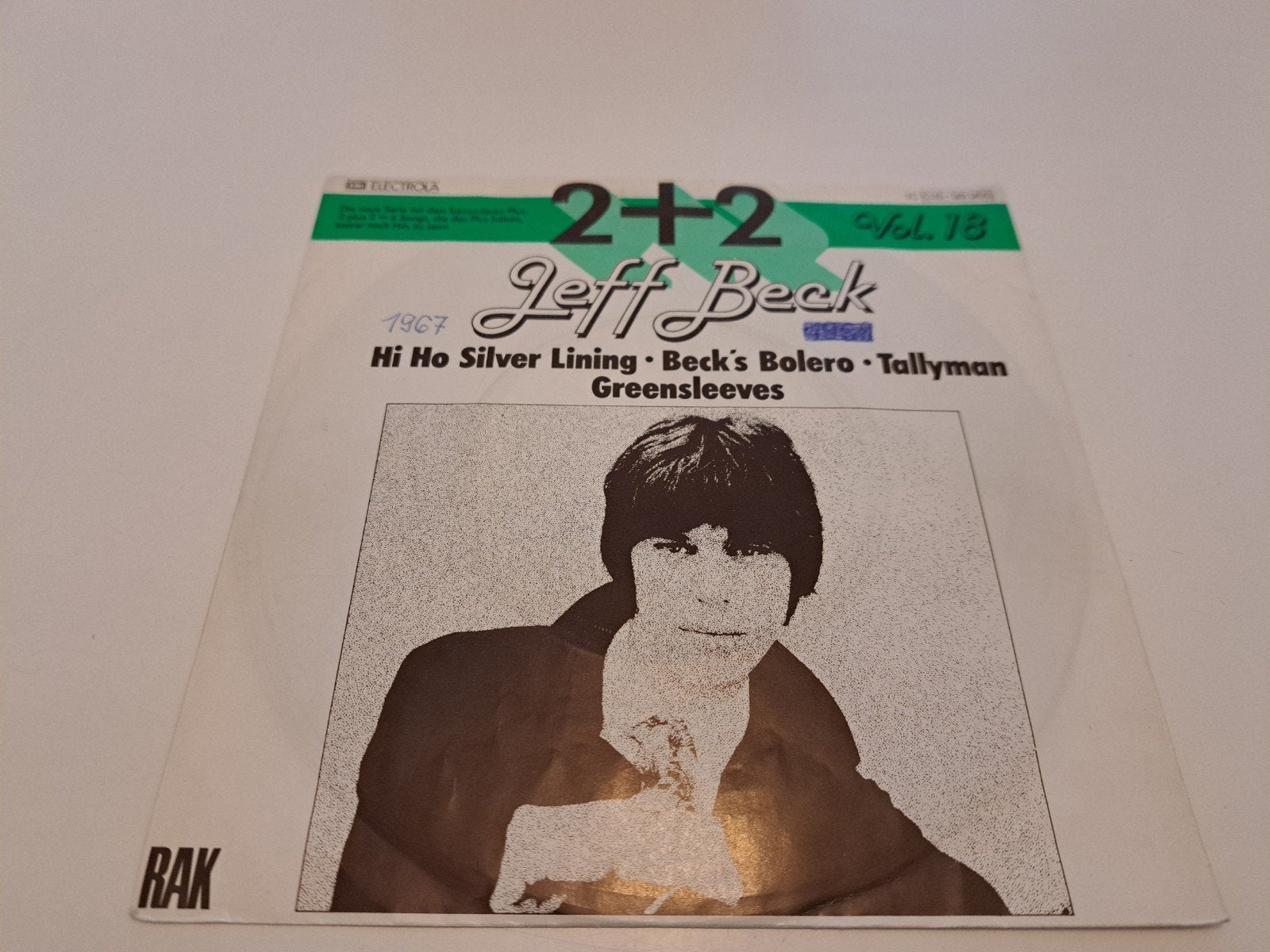 7" Jeff Beck : Hi ho silver lining, Verzenden, Zo goed als nieuw, Pop