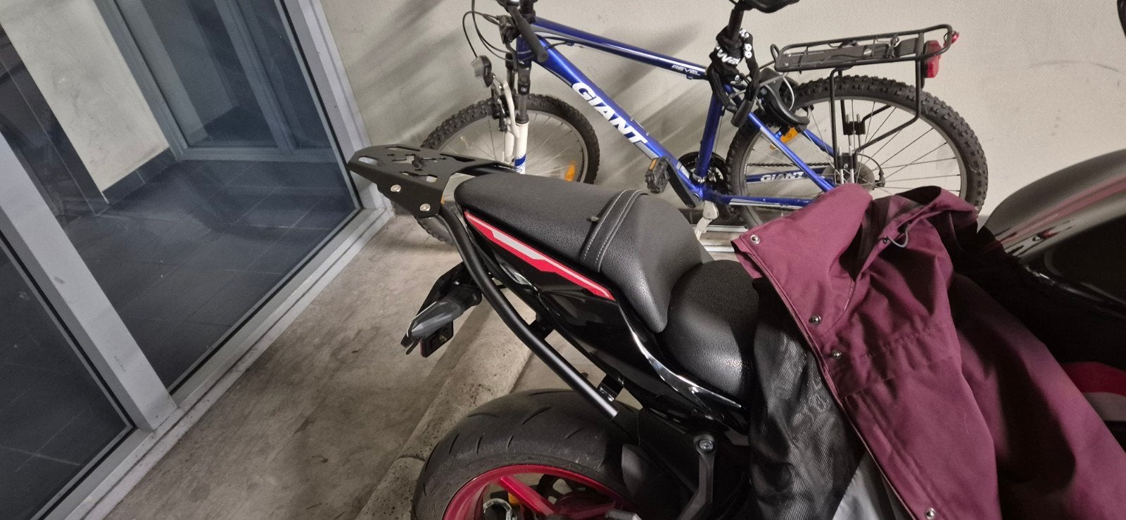 Bagagerek kawasaki Z650/Ninja 650, Ophalen of Verzenden, Nieuw