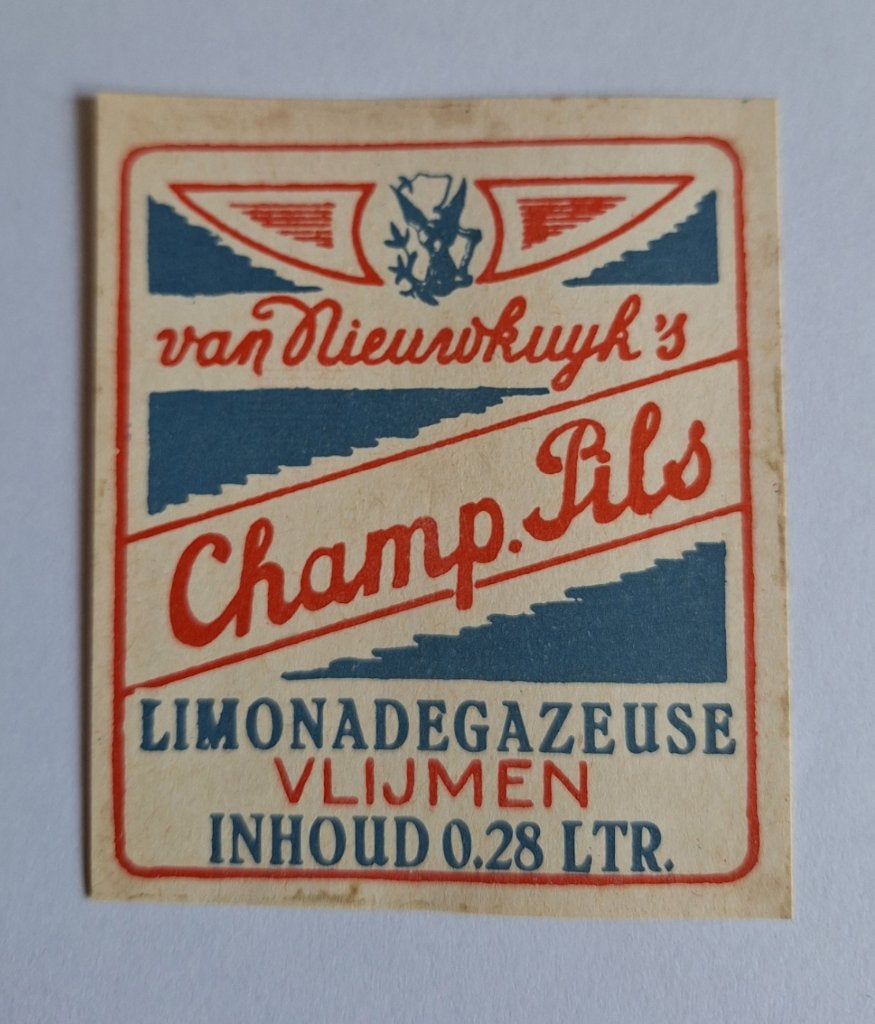 10 stuks Etiket Champagne Pils Limonade Gazeuse, Ophalen of Verzenden
