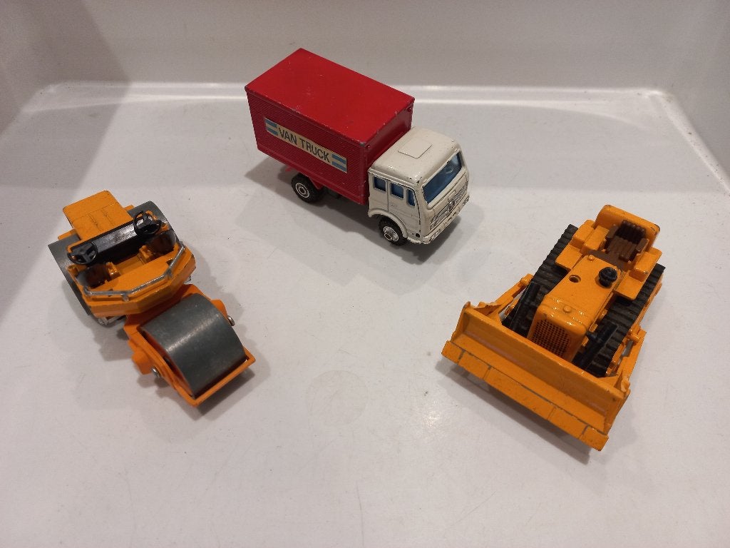 Shinsei Mini Power Roller, Bulldozer en vrachtwagen., Ophalen of Verzenden, Gebruikt, Bus of Vrachtwagen, Overige merken