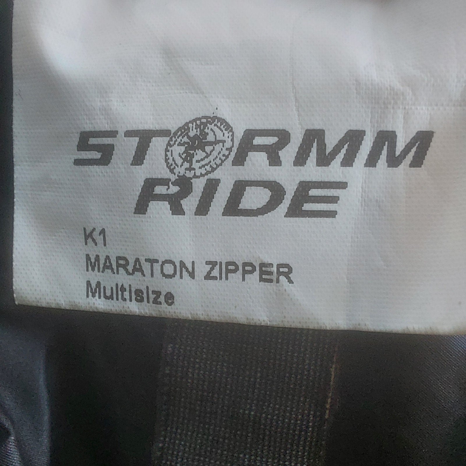 Stormm Ride K1 Maraton Zipper Multisize Spatzeil, Ophalen of Verzenden, Zo goed als nieuw, 1-persoons