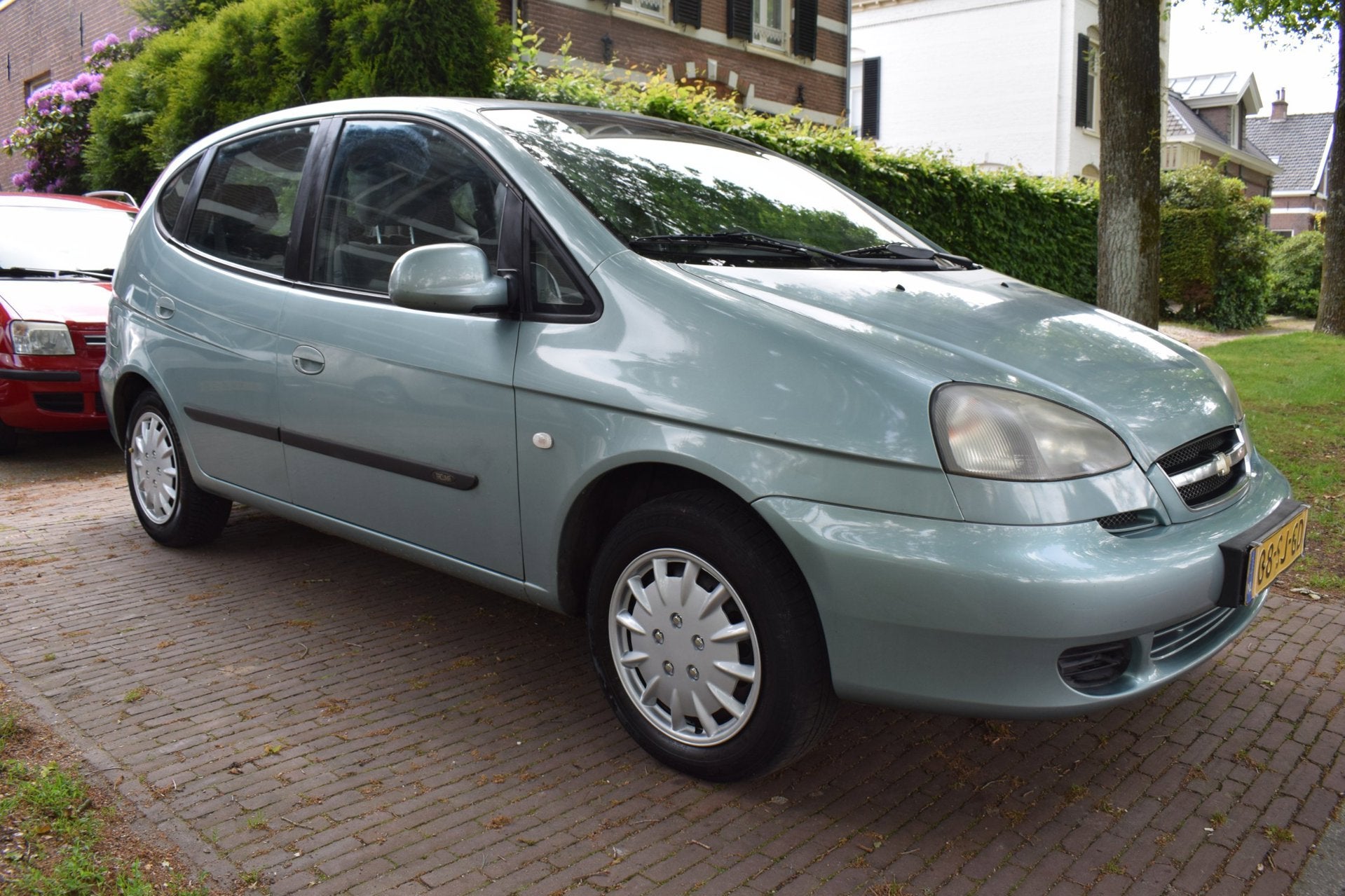 Chevrolet Tacuma 1.6-16V Spirit Airco/Trekhaak, Auto's, Chevrolet, Dealer onderhouden, Gebruikt, Elektrische ramen, Origineel Nederlands