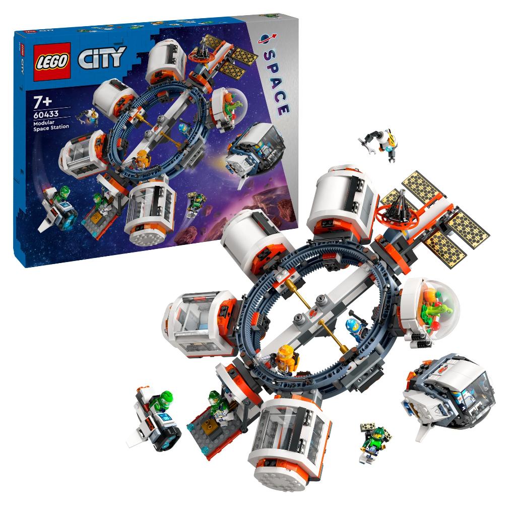 LEGO City 60433 Modulair RuimteStation Space 1097 delig, Ophalen of Verzenden, Nieuw, Complete set, Lego