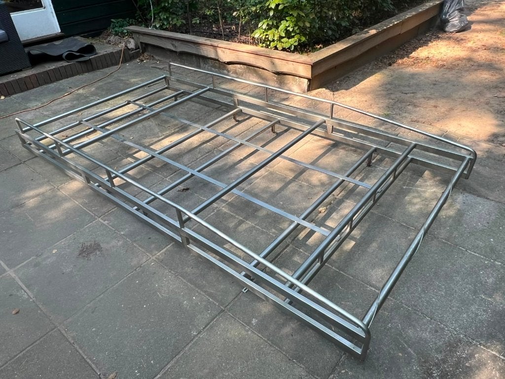 RVS imperiaal bedrijfswagen 270x140 - 8 bevestigingspunten, Ophalen, Gebruikt