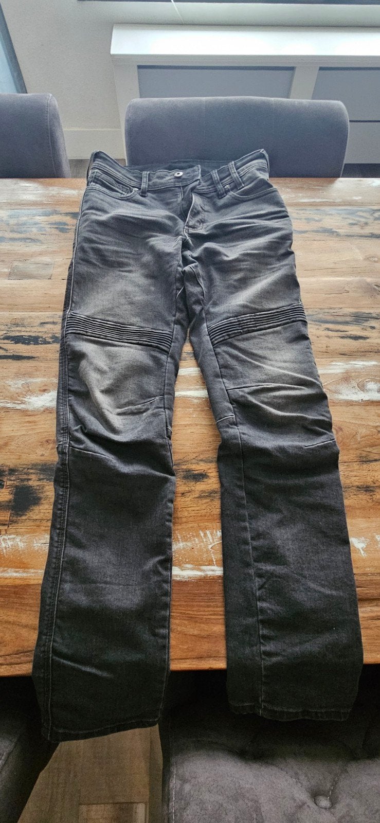 TE KOOP: RE'VITT MOTOR SPIJKERBROEK MET KEVLAR, Motoren, Revit REV’IT, Dames, Ophalen of Verzenden, Broek | textiel