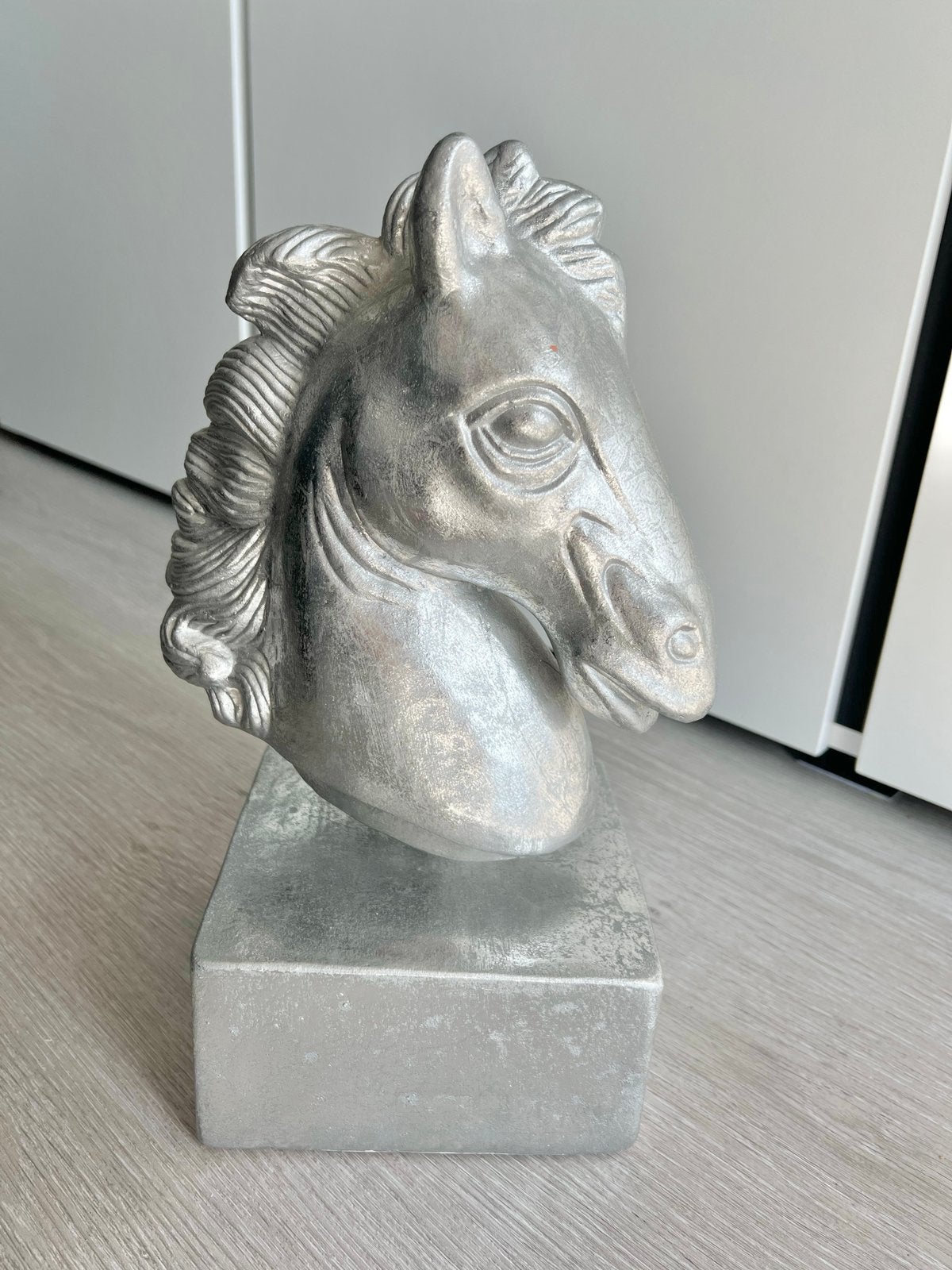 Paarden hoofd / Hoogte 32 cm / Breedte 20 cm / V&D, Ophalen, Gebruikt