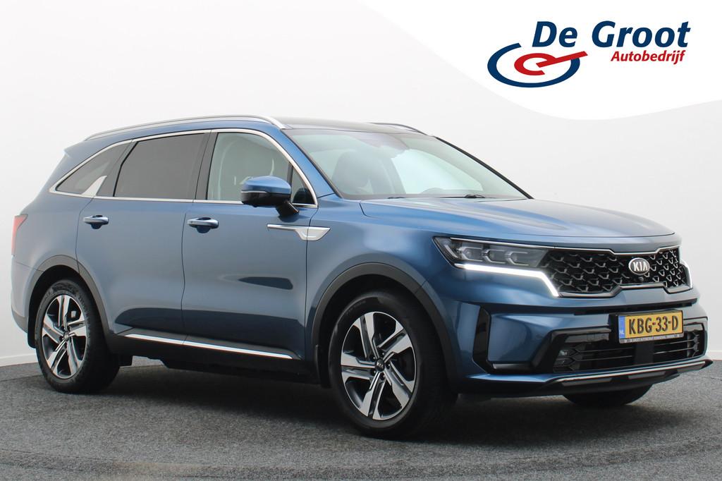 Kia Sorento 1.6 T-GDI Hybrid 4WD ExecutiveLine 7p. Panoramad, Automaat, Gebruikt, 4 cilinders, Blauw