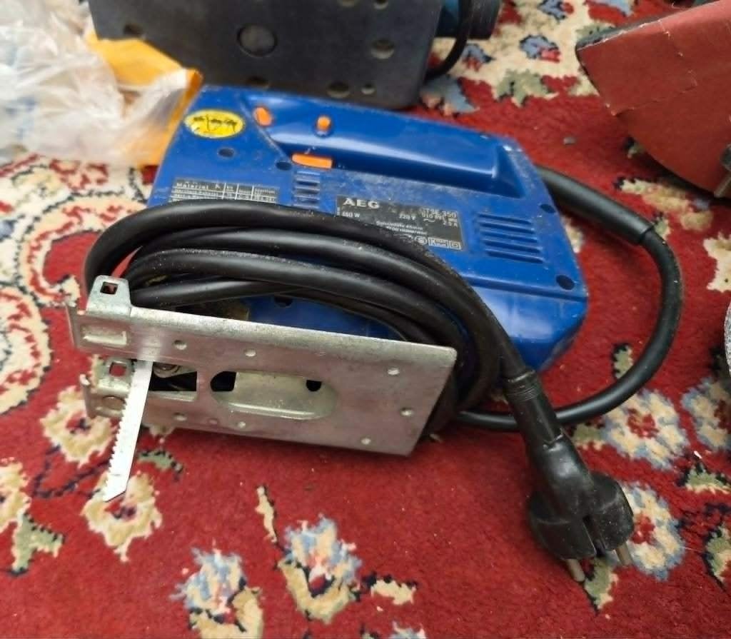 AEG STSE 350 decoupeerzaag goedwerkend, AEG, Gebruikt, Decoupeerzaag, Ophalen of Verzenden