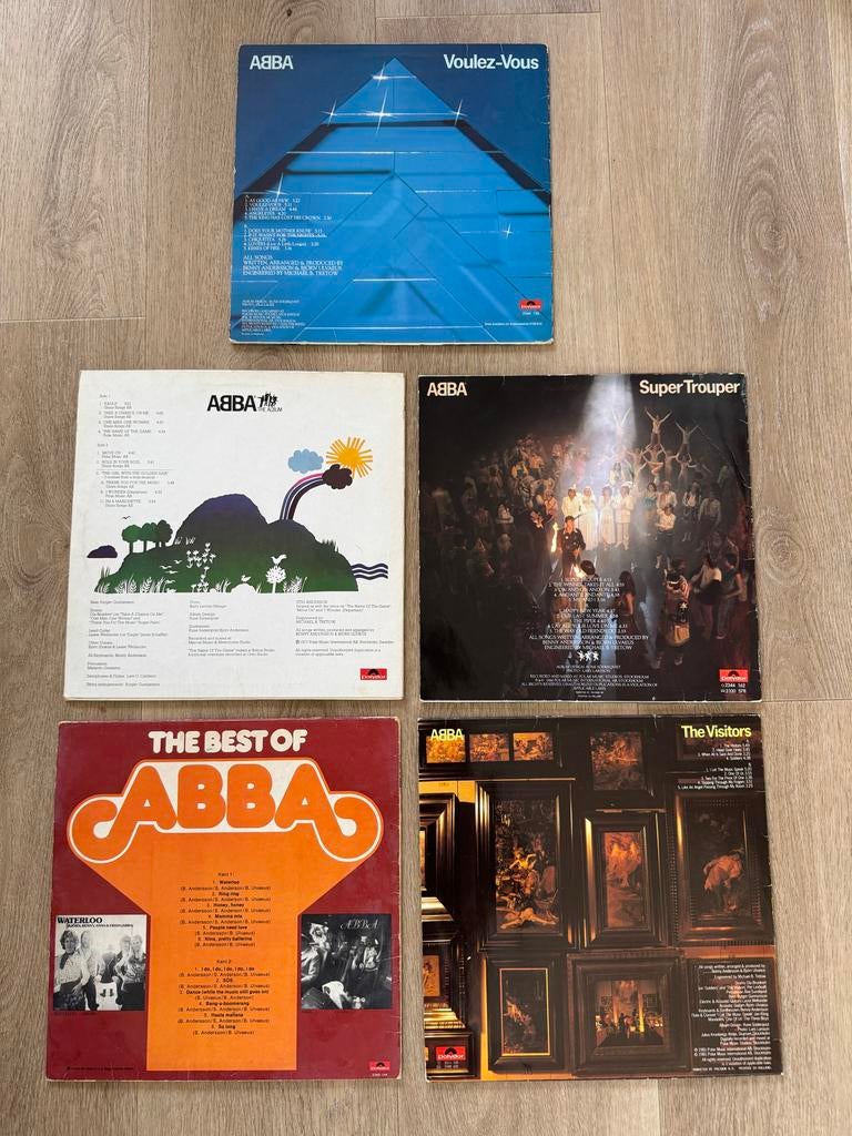 ABBA LP verzameling, Ophalen of Verzenden, Gebruikt, 12 inch