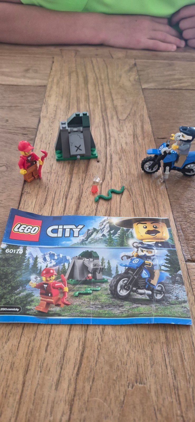 Lego city 60170 off road achtervolging politie, Ophalen of Verzenden, Zo goed als nieuw
