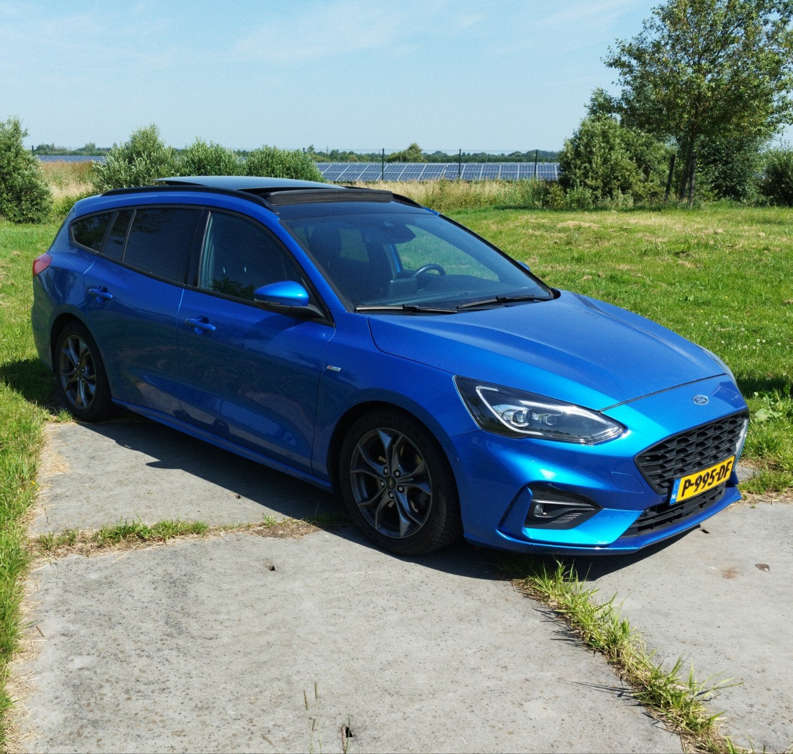 Ford Focus 2.0 ST 2020 Blauw, Auto's, Ford, Particulier, Focus, Diesel, Stationwagon, Geïmporteerd, Blauw, Ophalen