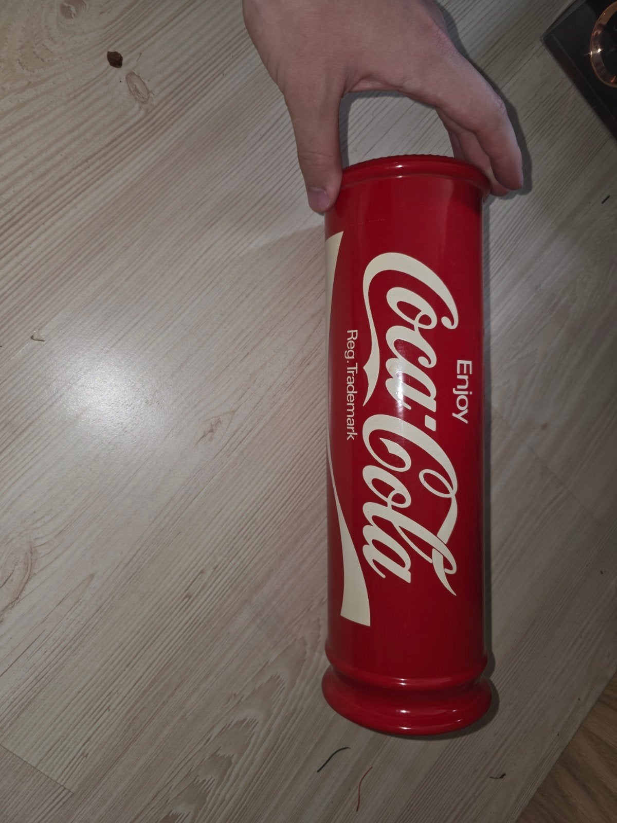 Vintage Coca Cola Glazen Bus Jaren '80 - Keuken Decoratie, Ophalen, Gebruikt, Gebruiksvoorwerp