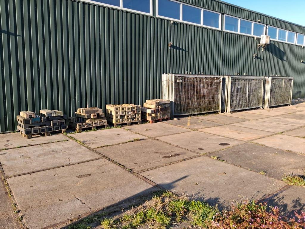 36 Heras bouwhekken met betonvoeten, Ophalen, Gebruikt, Overige typen, 2 tot 5 meter