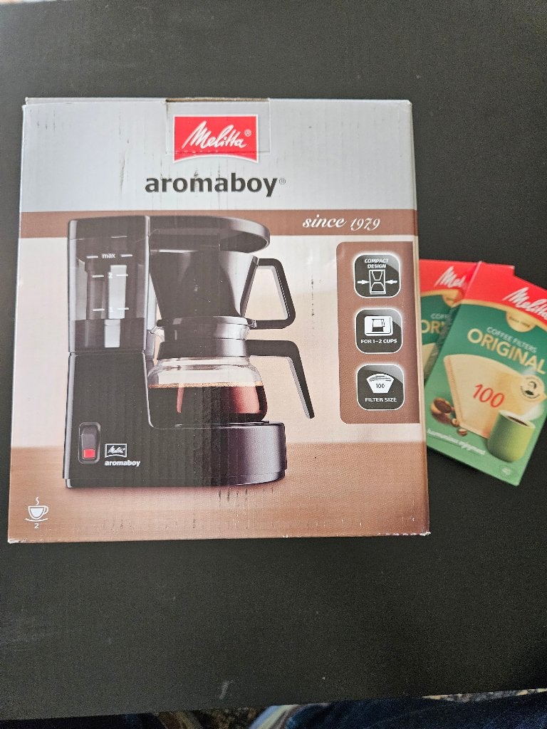 Koffiezetapparaat, Ophalen, Koffiemachine, Gemalen koffie, Zo goed als nieuw