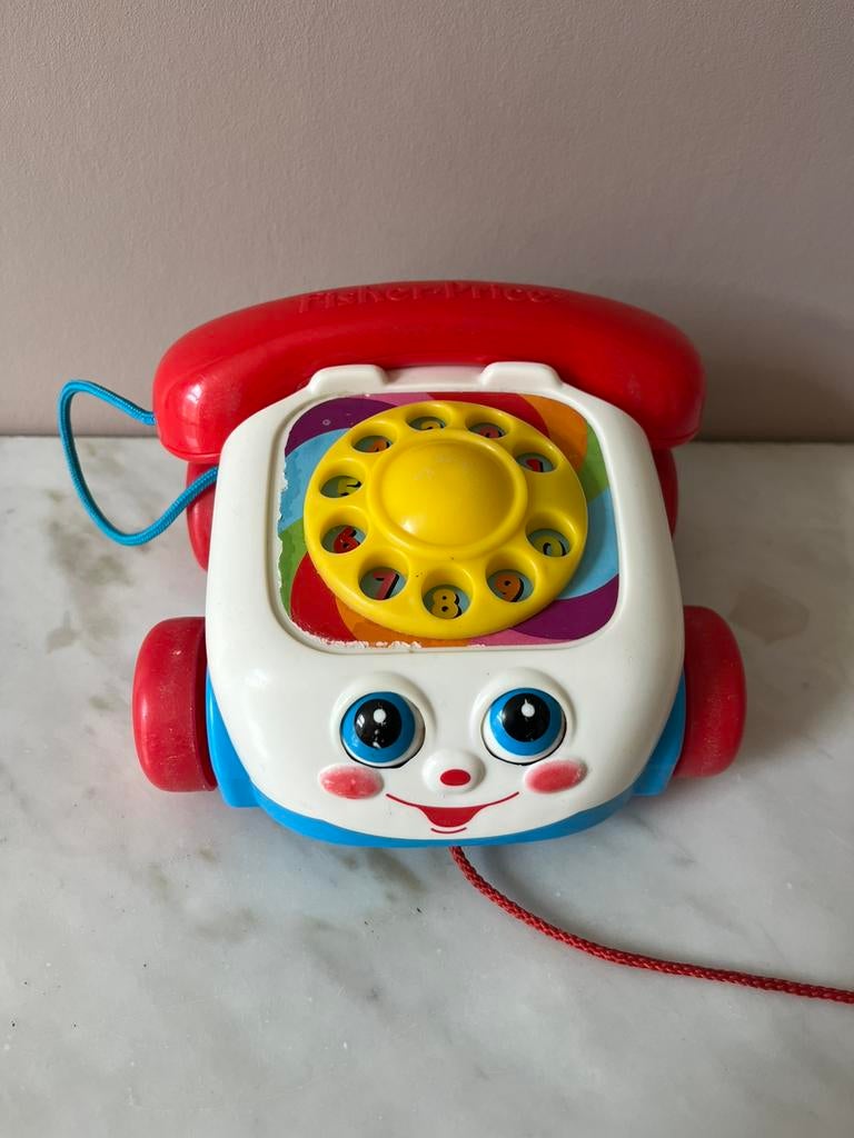 Fisher Price Telefoon - Babbeltelefoon Fisher Price, Gebruikt, ., Ophalen of Verzenden, Duw- of Trekspeelgoed