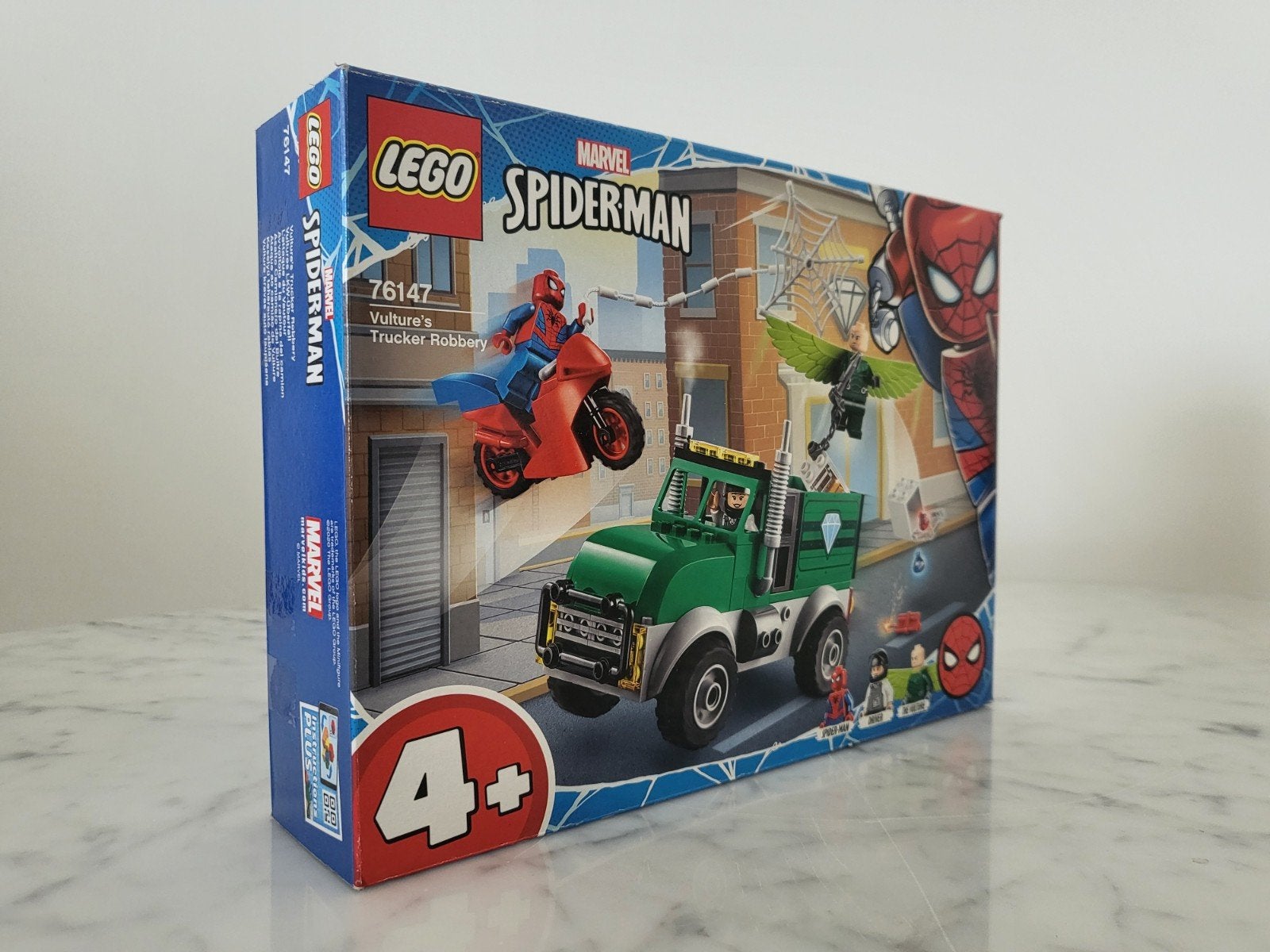 LEGO Spider-Man 76147 Vulture's Trucker Robbery Nieuw, Ophalen of Verzenden, Nieuw, Complete set, Lego