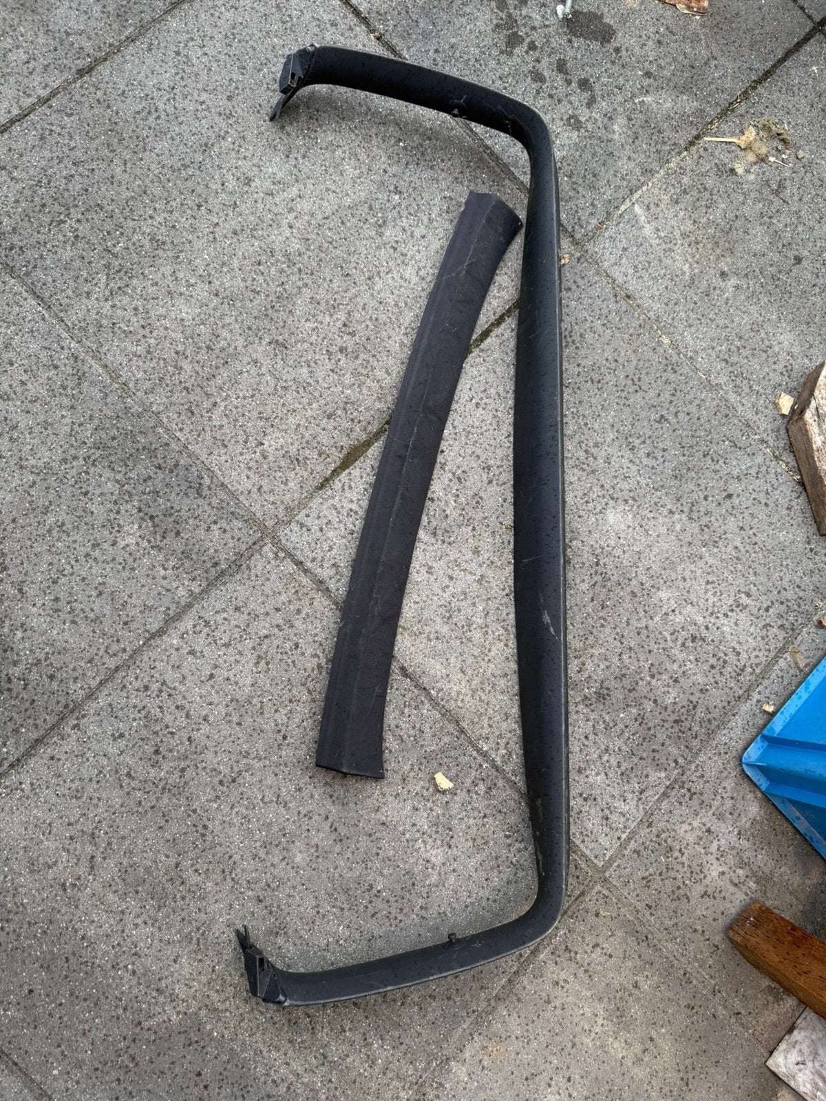 Golf 5 gti zwarte hemel lijst kofferbak, Auto-onderdelen, Ophalen of Verzenden, Gebruikt, Volkswagen