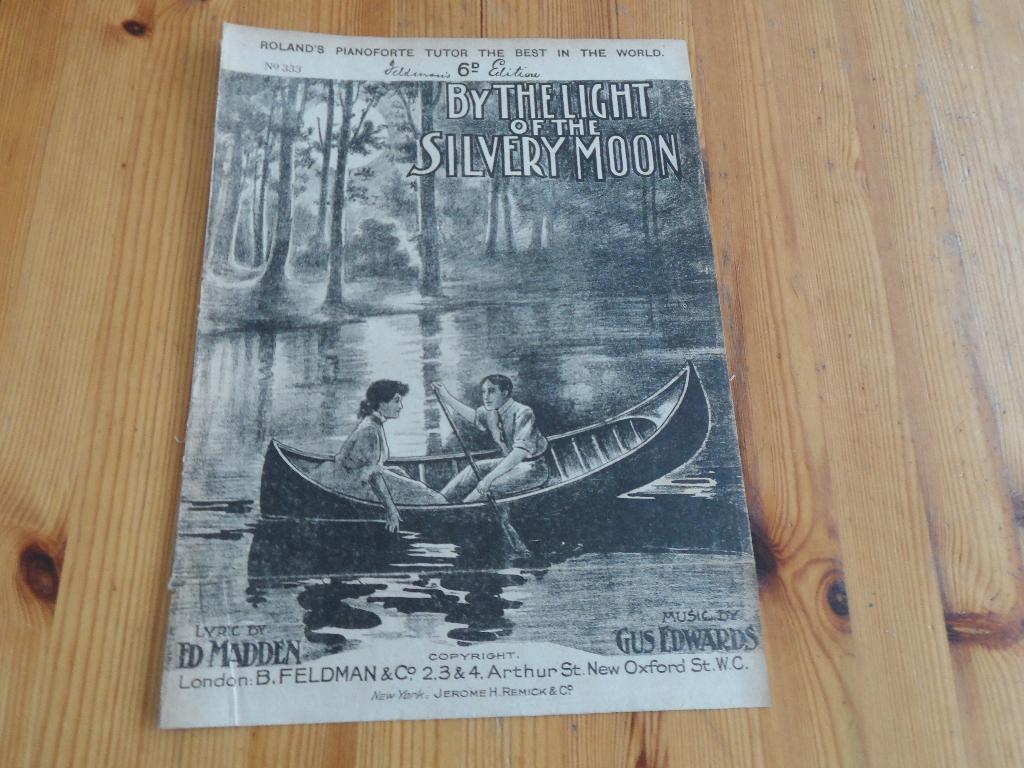 By the light of the silvery moon - edwards / madden, Gebruikt, Gitaar, Ophalen of Verzenden, Artiest of Componist