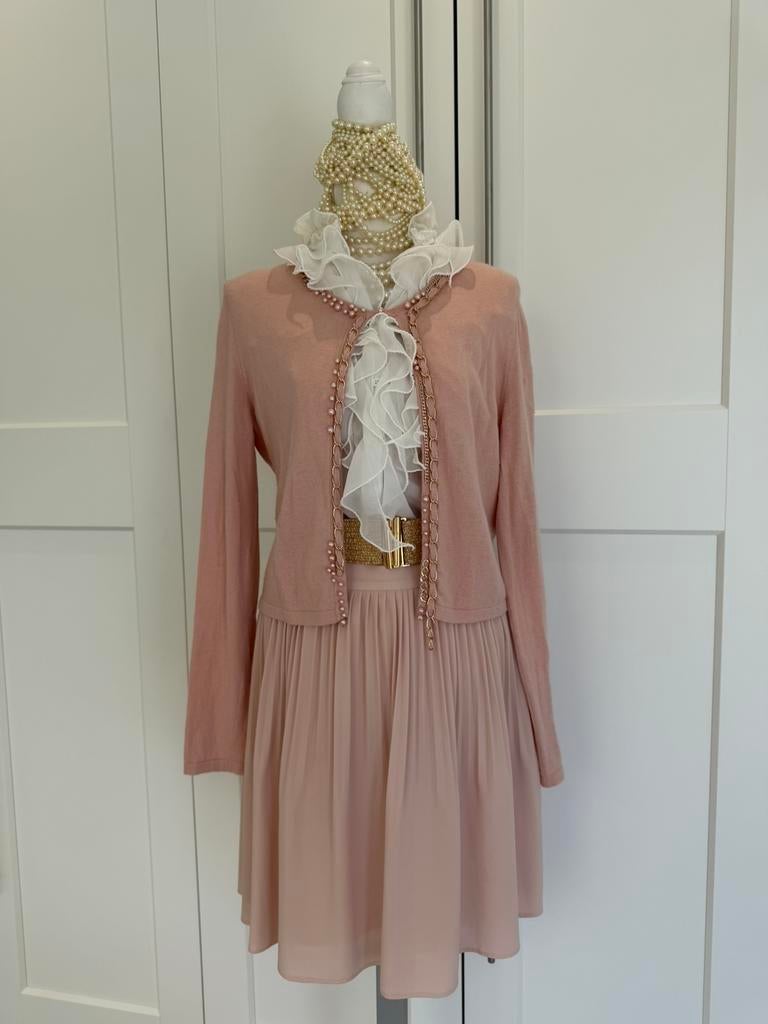 Mooi Caroline Biss roze vest gilet 42 xl, Verzenden, Zo goed als nieuw, Maat 42/44 (L), Roze
