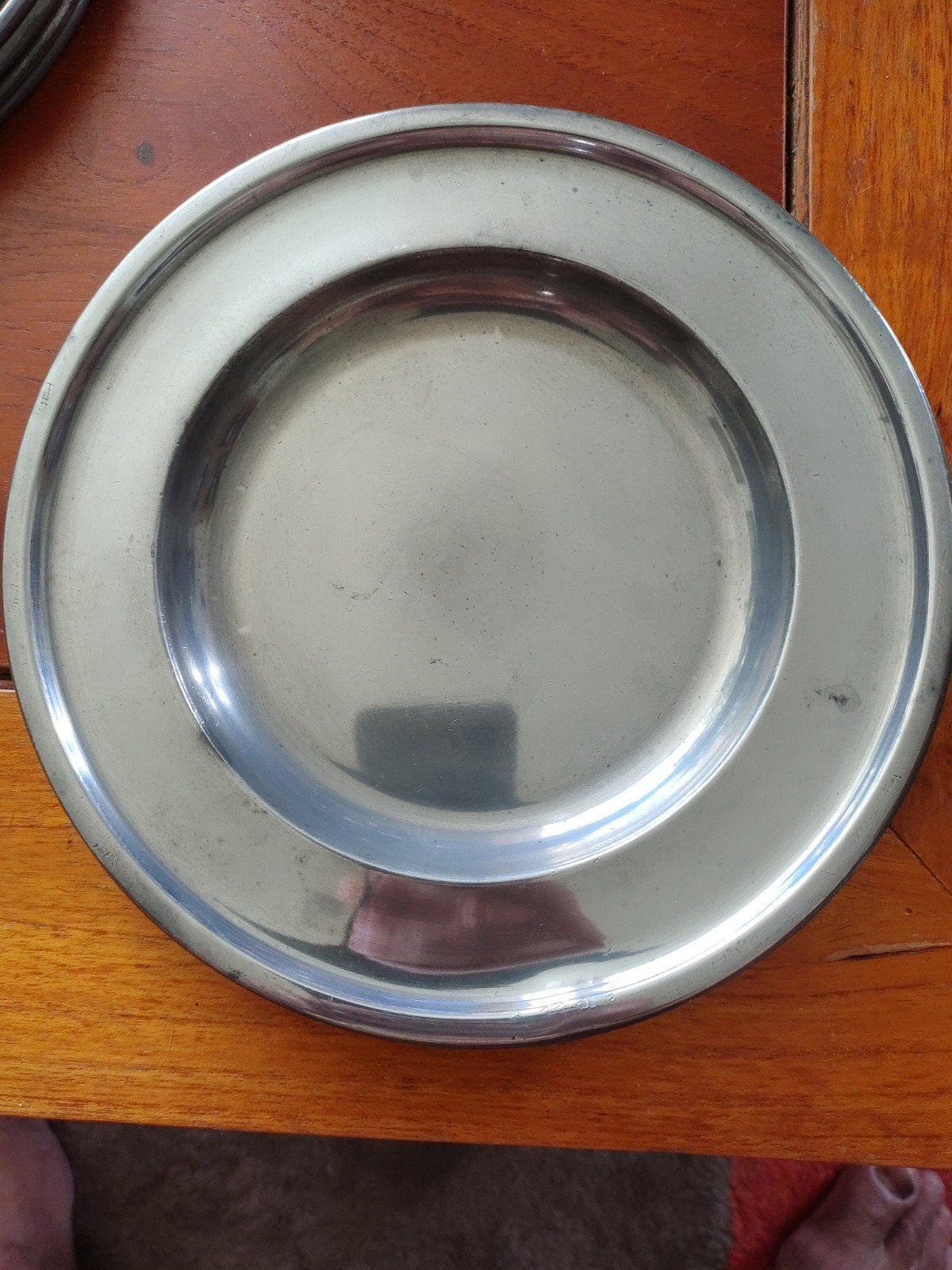 Set van 3 KMD Tiel tinnen sierborden / onderzetters, Ophalen of Verzenden