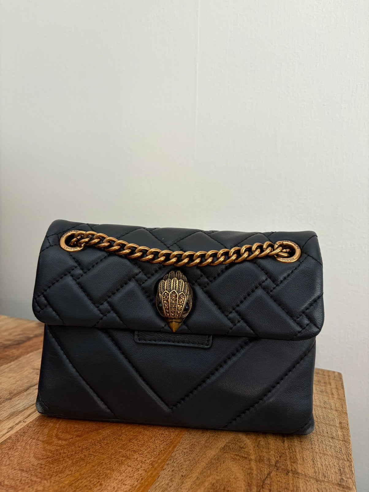Kurt Geiger tas, Ophalen of Verzenden, Nieuw, Zwart, Leer