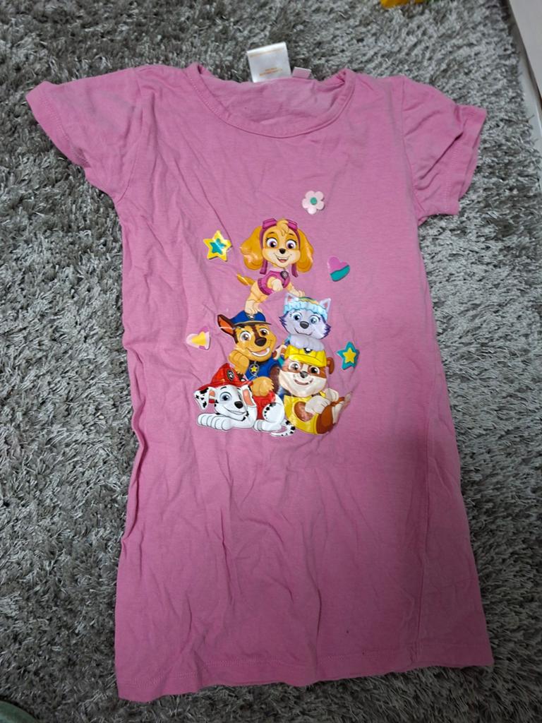 Paw patrol nachthemd, maat 122/128, Kinderen en Baby's, Kinderkleding | Maat 122, Verzenden, Zo goed als nieuw, Meisje, Nacht- of Onderkleding