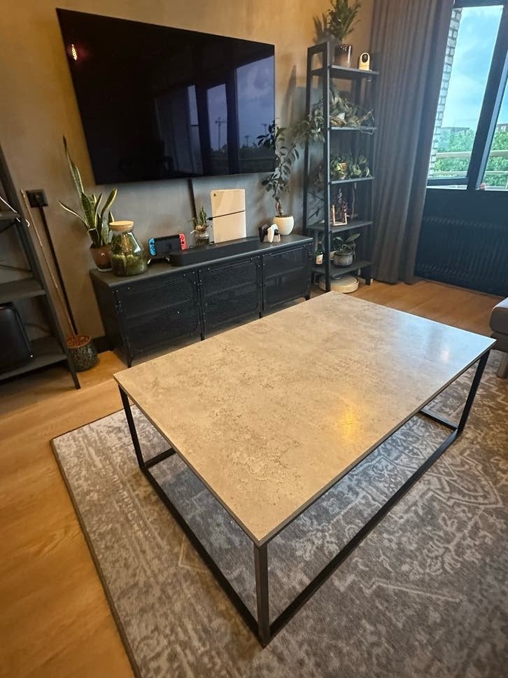 Complete Woonkamerset: Boekenkasten, TV-meubel & Salontafel, Huis en Inrichting, Ophalen, Met plank(en), Gebruikt, 200 cm of meer