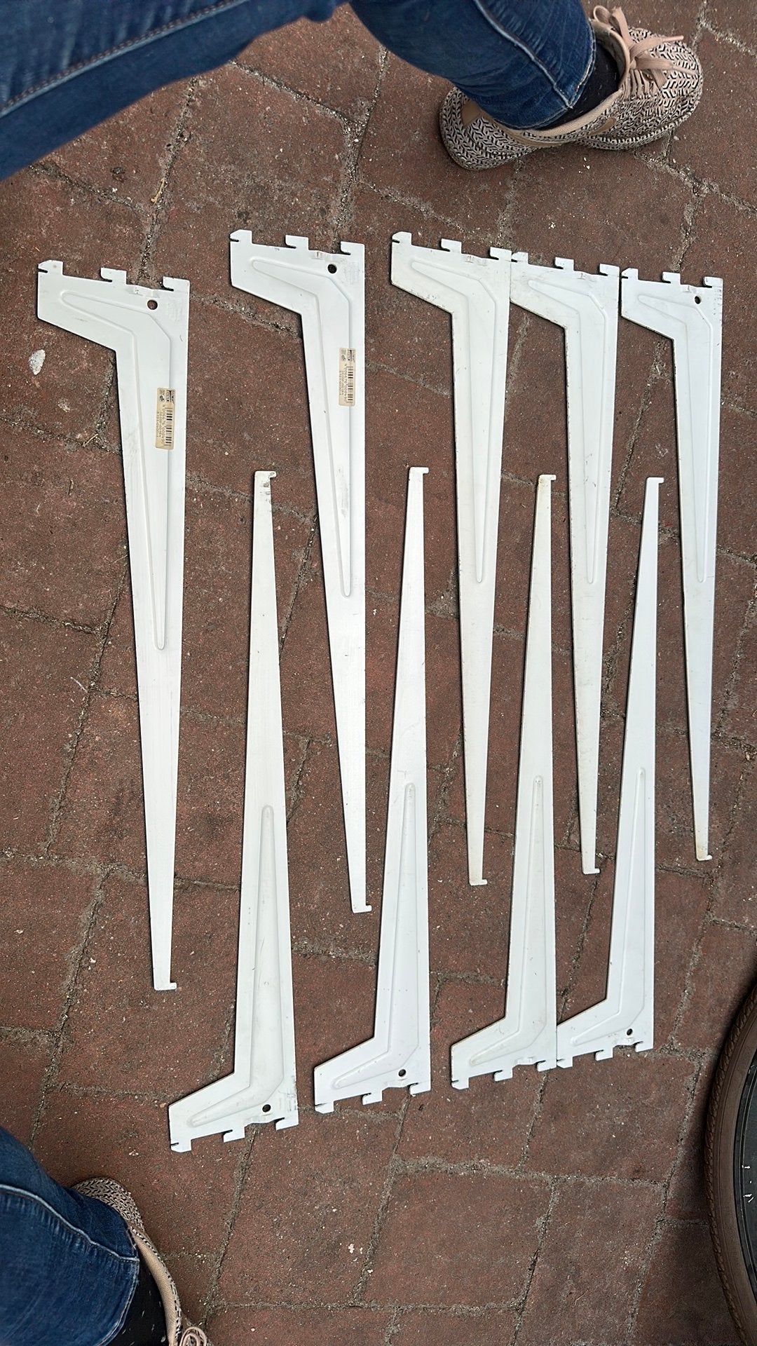 9x Element System plankdragers - Max 65kg, Ophalen, Gebruikt