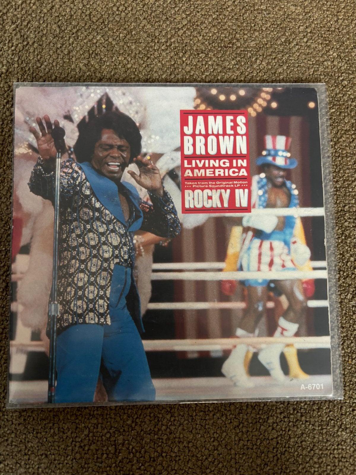 James Brown - Living in America, Ophalen of Verzenden, Zo goed als nieuw, 7 inch, R&B en Soul